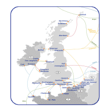 Fähren, Ärmelkanal, Irland, Nordsee
